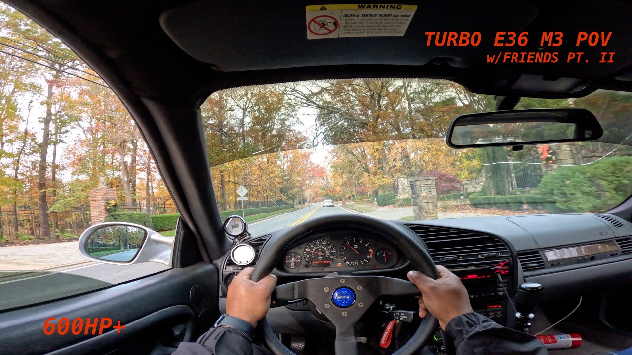TURBO E36 M3 w/ FRIENDS POV PART 2 (4K)