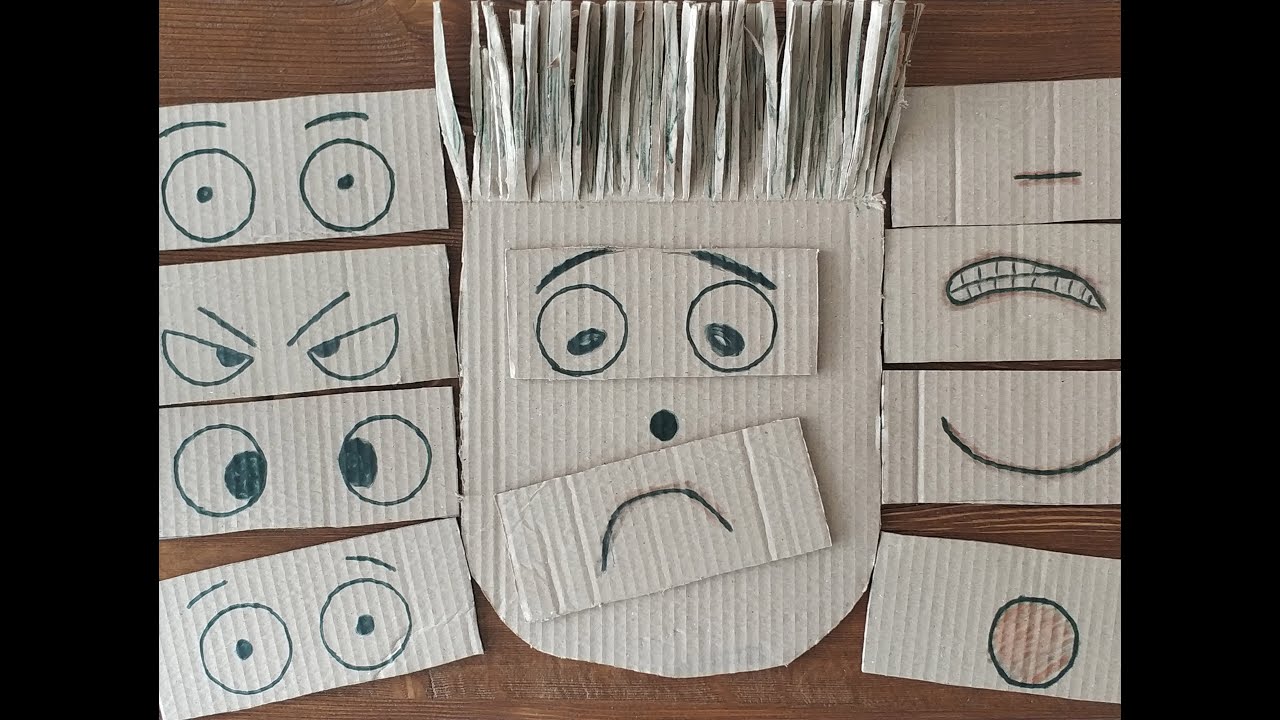 Duygusal Fırça Kafa İle Tanışın / Duygu Kuklası #RehberlikS #UğurKOÇAK #TospaAtölyesi