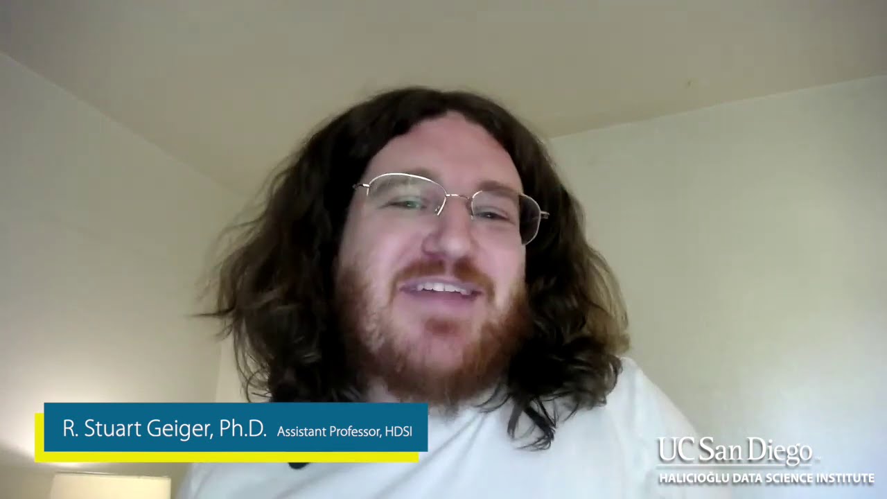 New HDSI Faculty 2020, R. Stuart Geiger, Ph.D.