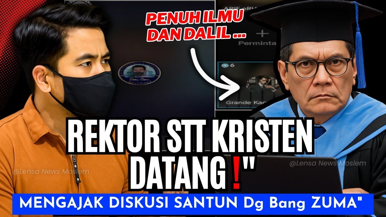 REKTOR Sekolah Tinggi Teologi Mendatangi Bang ZUMA, ADU DALIL Tak Terhindarkan ‼️