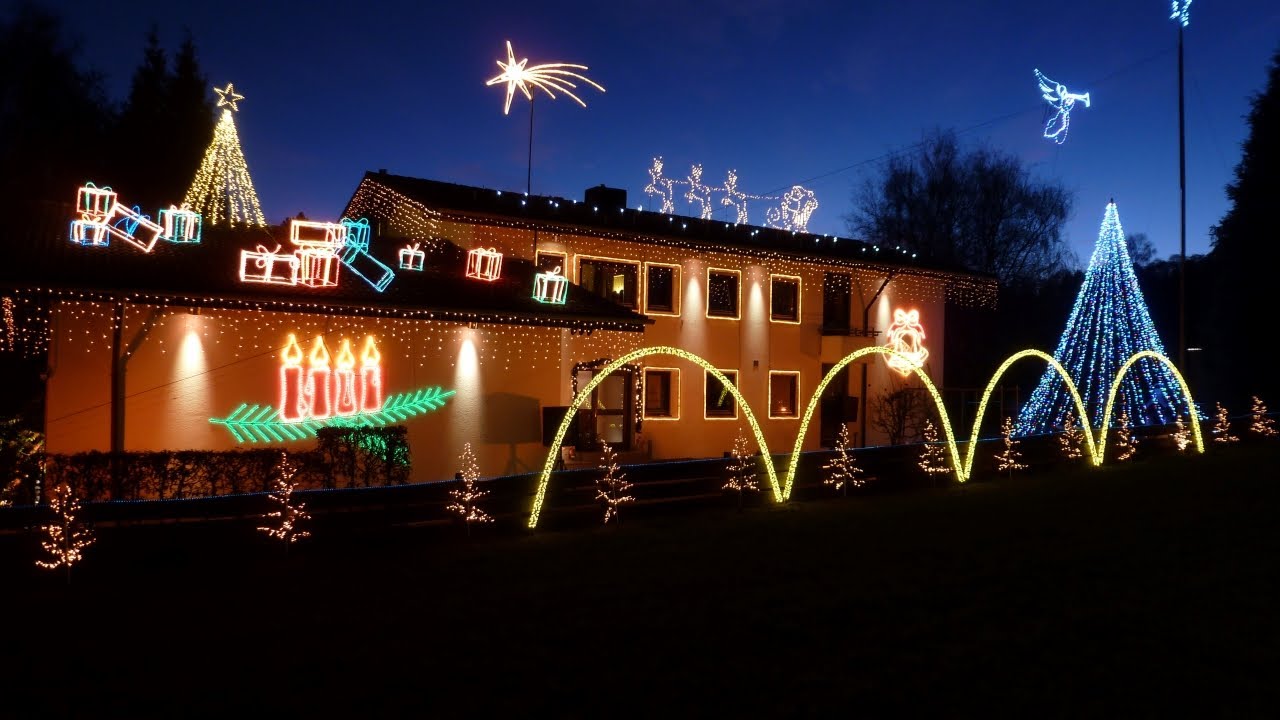 Weihnachtsbeleuchtung EXTREM mit Musik