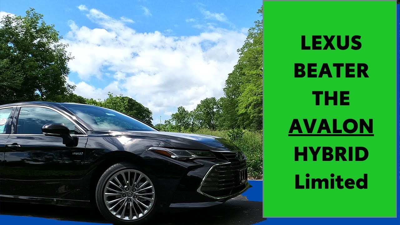 Прогулка по Toyota Avalon Hybrid Limited 2020 года с