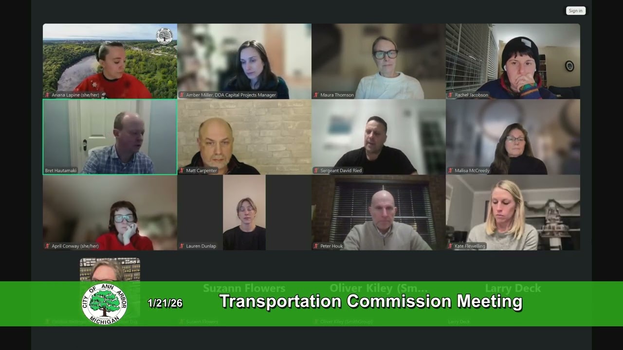 Transportation Commission Meeting 1/21/26