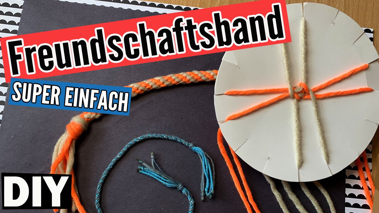 FREUNDSCHAFTSBAND super einfach / KUMIHIMO