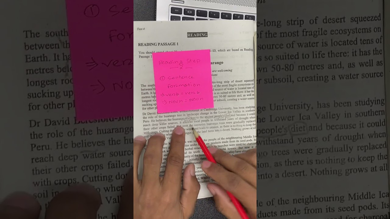 IELTS Reading Fill-in-the-Gap Practice,
