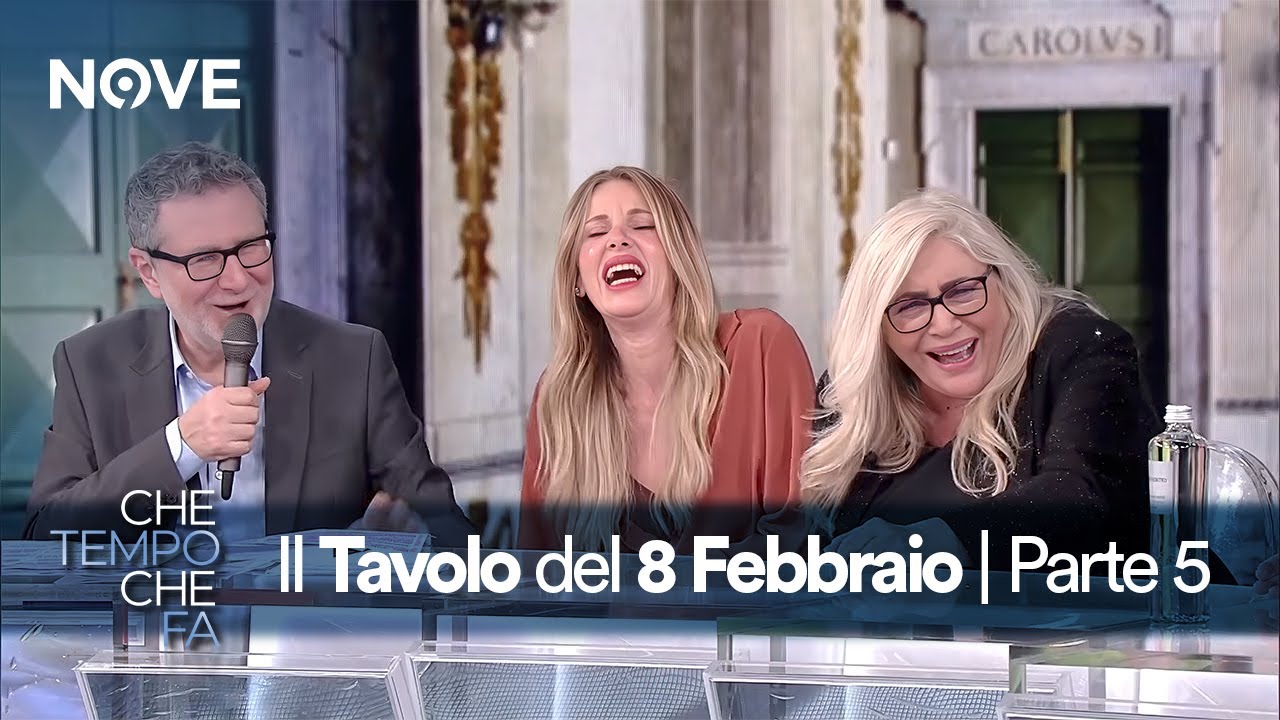 L'ultimo Tavolo dell'8 febbraio - Parte 5 | Che tempo che fa
