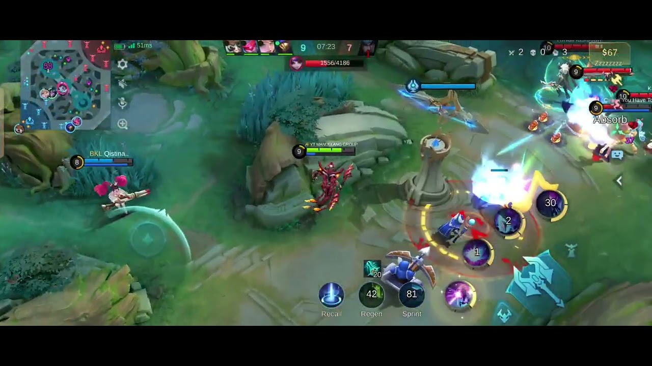 Zask beraksi damage ngerii | full match 