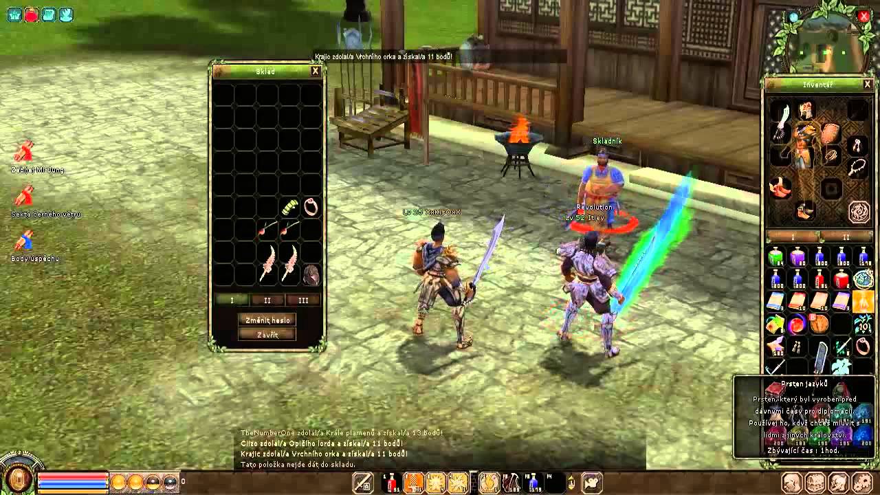 Metin2 Thenora - Uk&aacute;zka,Expenie+Itemovanie veci [HD]