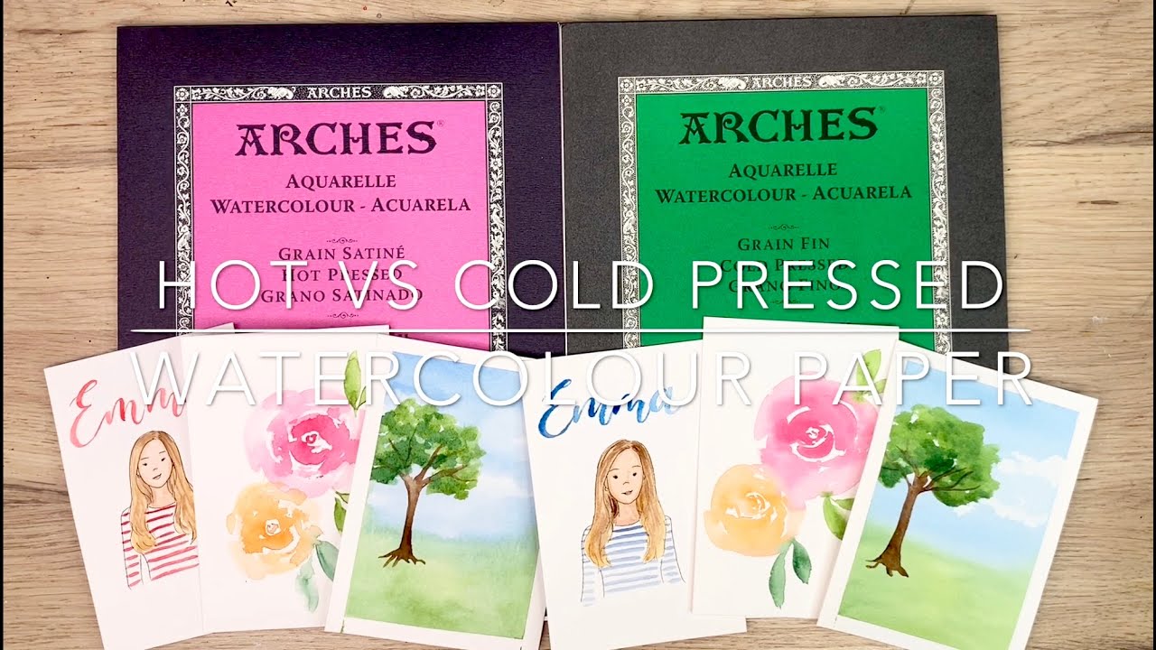 Hot vs. Cold Pressed Paper, What's The Difference?