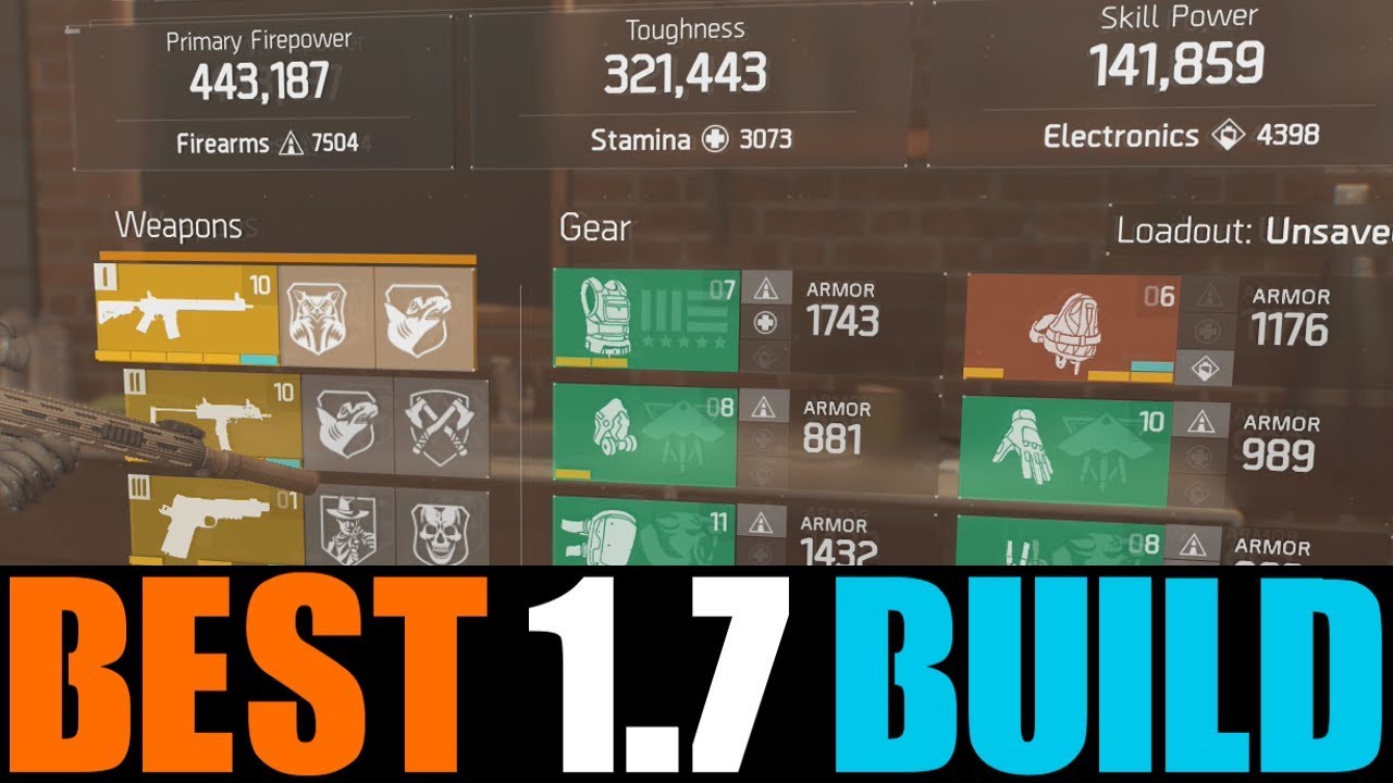 THE DIVISION - BEST PVP DAMAGE & DPS BUILD IN PATCH 1.7! STRONGEST DAMAGE BUILD AFTER PATCH 1.7
