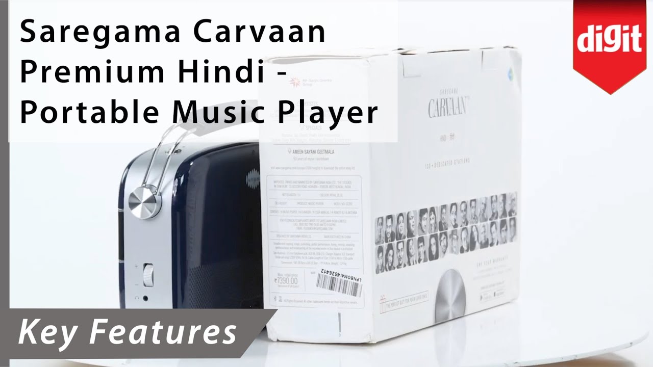 Saregama Carvaan Premium Hindi Portable Music Player Key Features