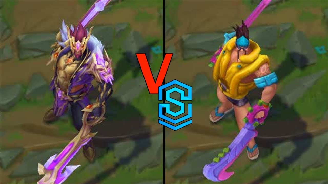 Victorious Draven VS Pool Party Draven