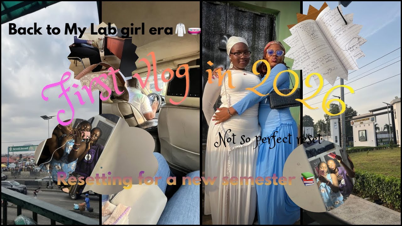 First Vlog of 2026 ✨ Back to School & Not So Perfect Reset😭🌸