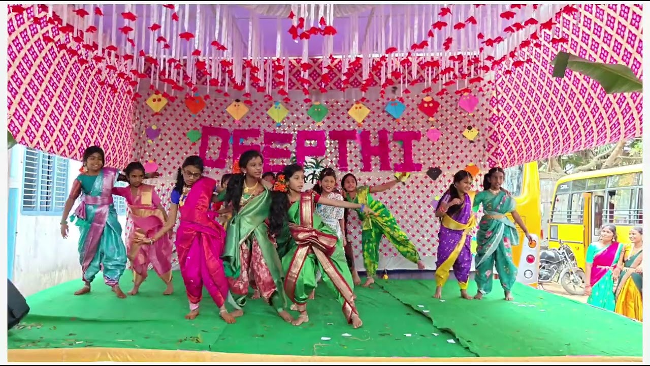 Sankranthi sambaraalu 2026 | Deepthi EM school | Nagaram