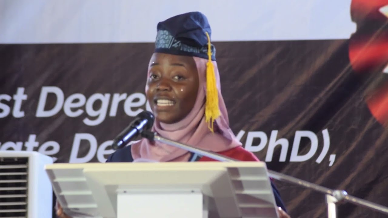 Aminat Yusuf 26th Convocation Speech