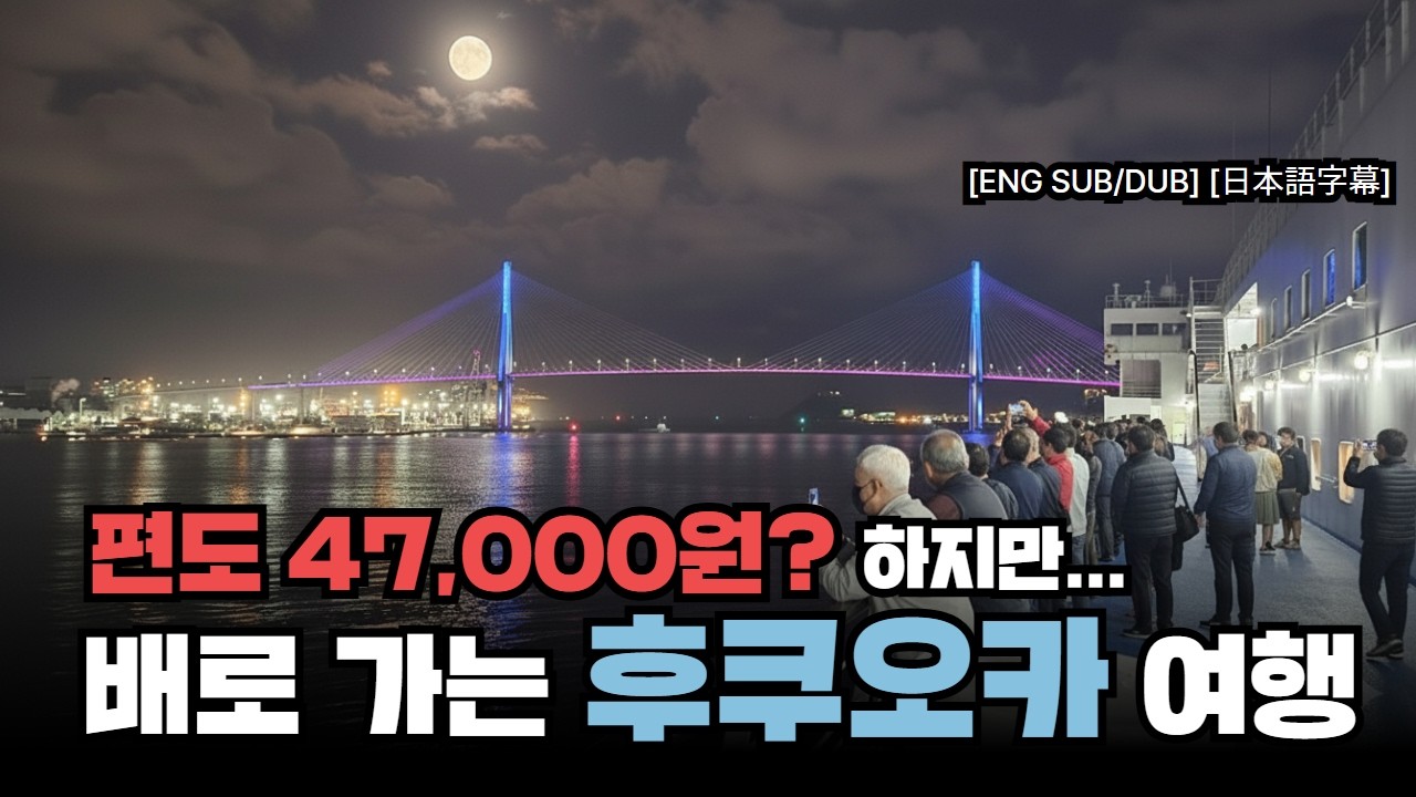 내돈내산 편도 47,000원?? 부산에서 후쿠오카까지 배타고 가는 여행의 장단점! #후쿠오카배편 #부산 #후쿠오카