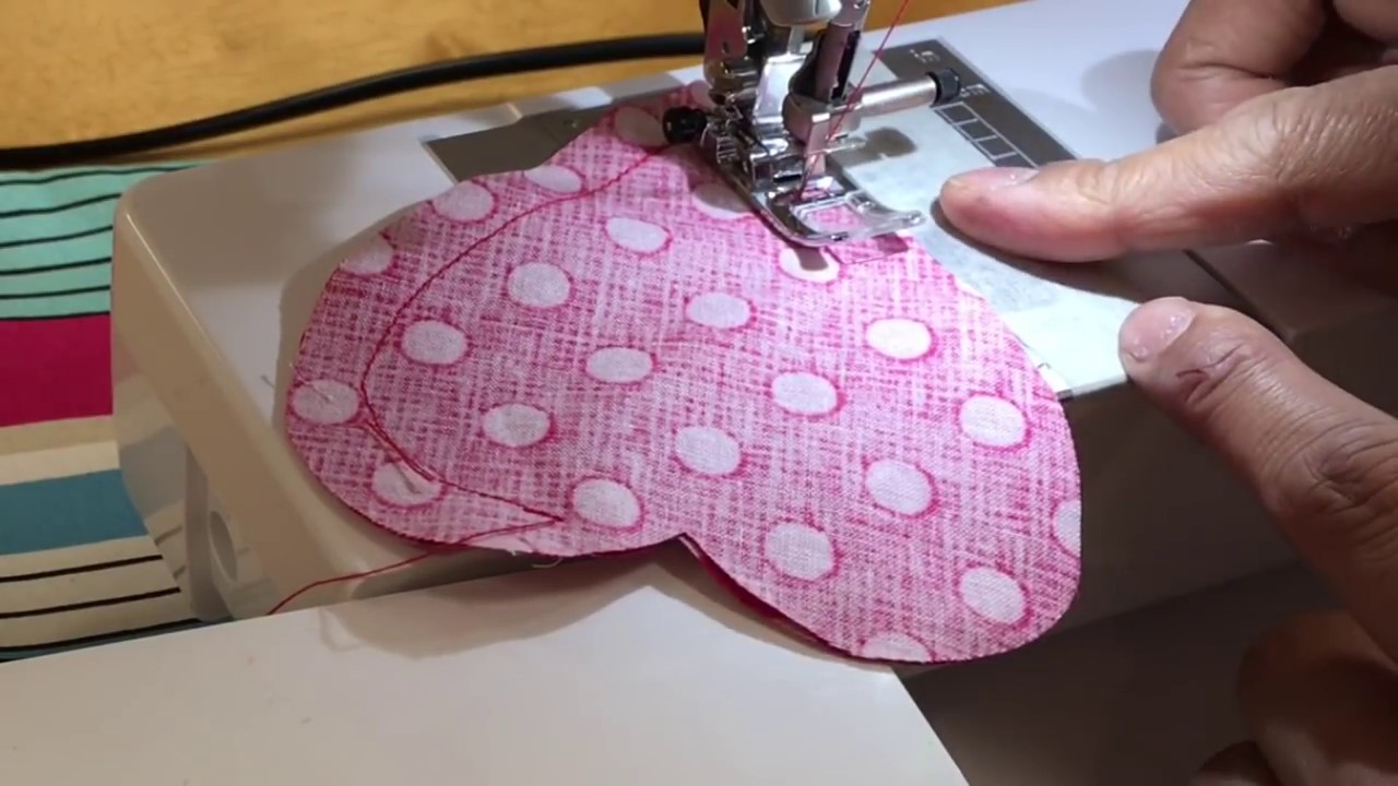 Perfect Seam Allowance on Circles, Curves & Hearts ♥️ | Abi’s Den ✂️🧵🌸