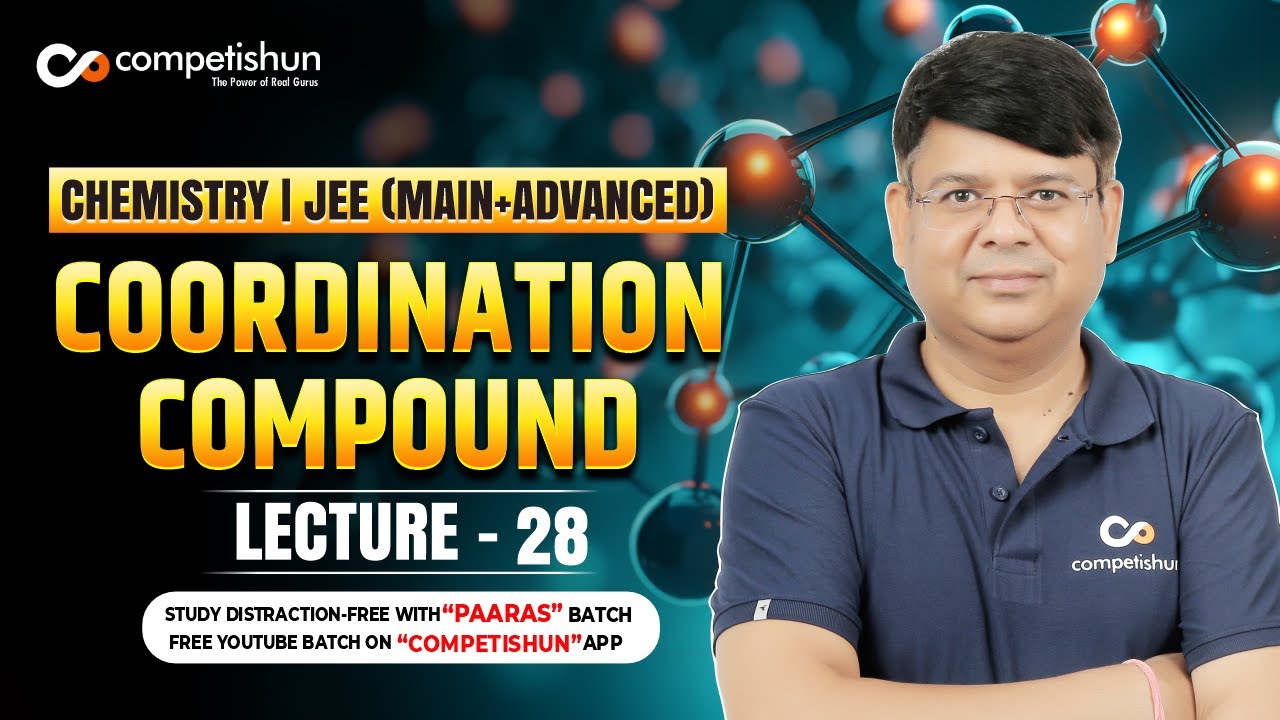 28 STEREOISOMERISM IN OCTAHEDRAL COMPLEXES | COORDINATION COMPOUND | IIT ADVANCED | CHEMISTRY 12