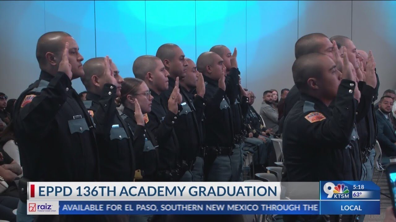 Police recruits graduate 136th EPPD Academy