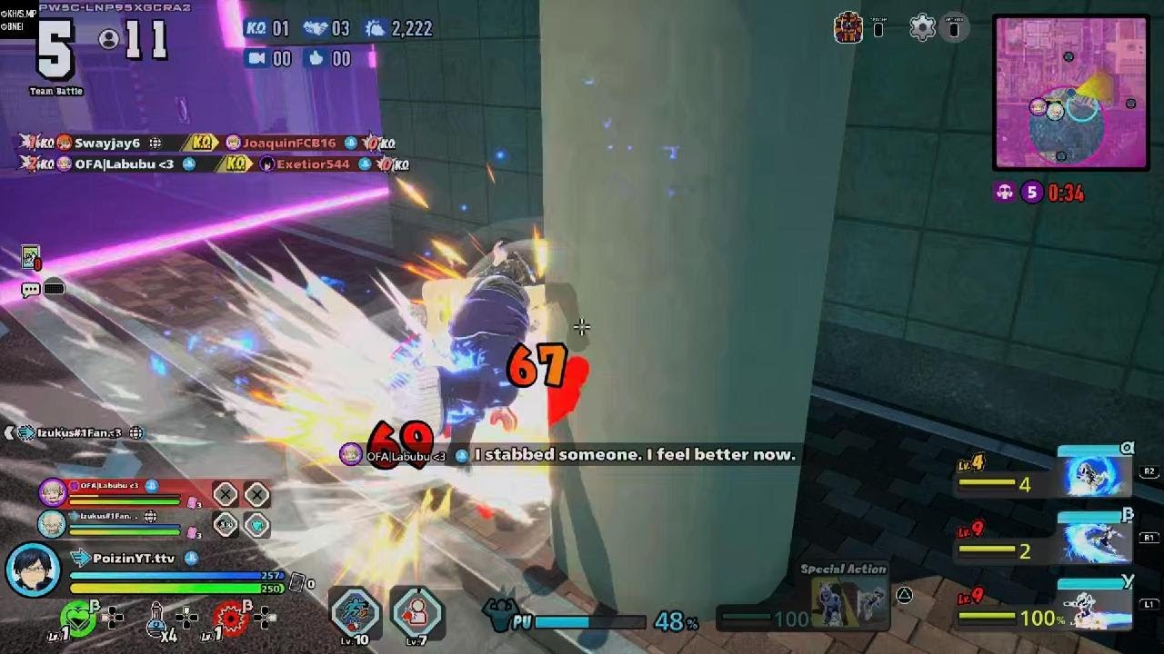 IIDA BUT I CANT USE MY GAMMA | My Hero Ultra Rumble [MHUR]