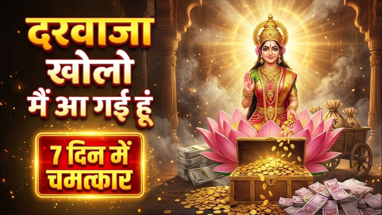 दरवाजा खोलो मै आ गई हु 7 दिन में चमत्कार होगा माता लक्ष्मी संदेश @Maa Lakshmi Miracle 