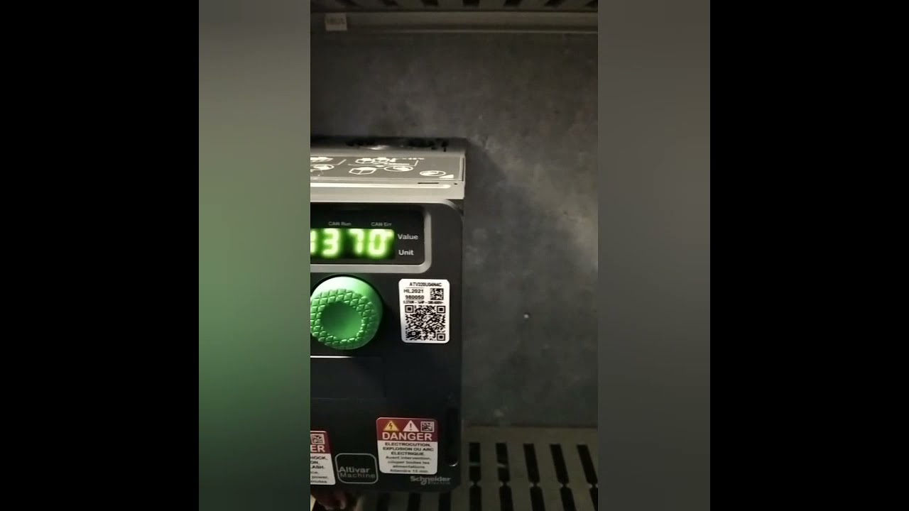 paramètres de variateur ALTIVAR 320