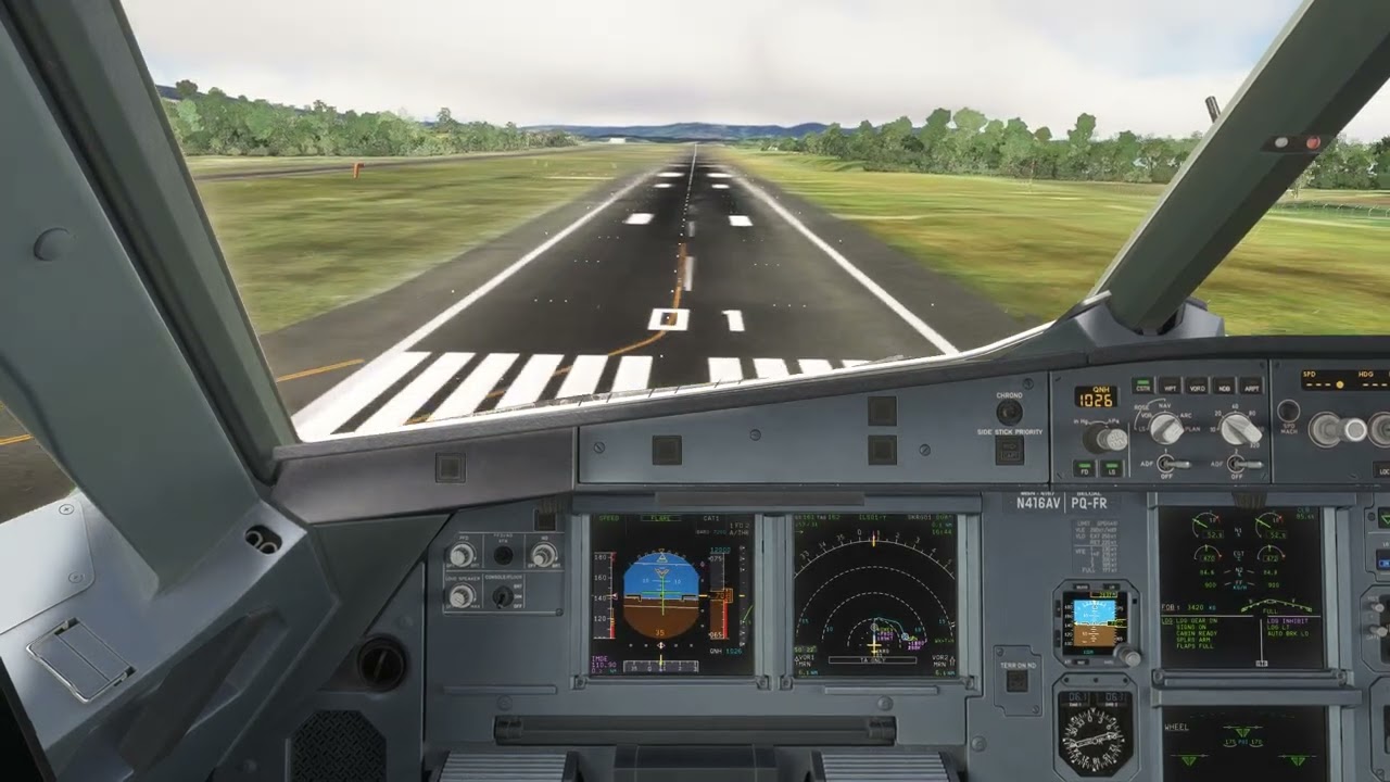 Amazing avianca A320 Landing at Rionegro (SKRG)