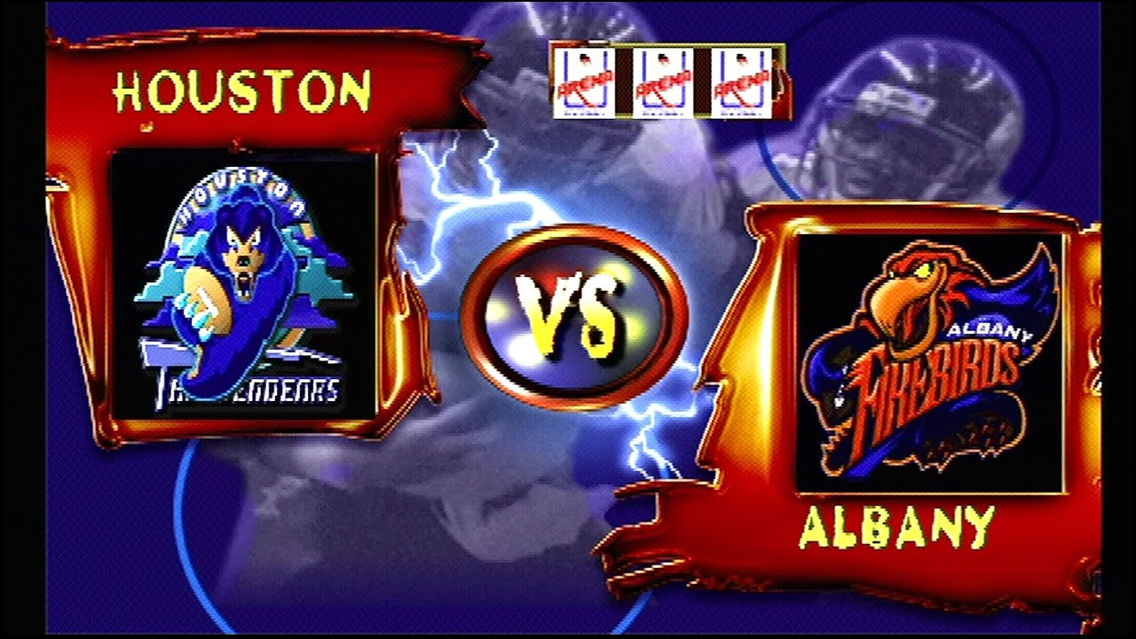 Arena Football Unleashed (PS1) Thunderbears vs Firebirds