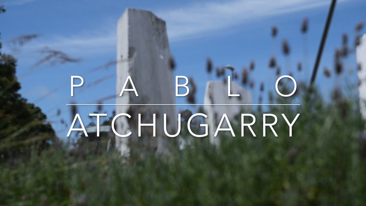 Escultura y Pablo Atchugarry