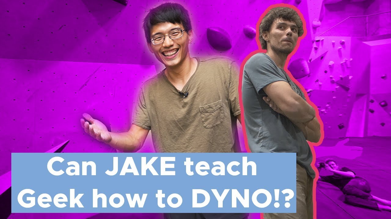 Can GEEK CLIMBER break his DYNO PLATEAU? || Bouldering Bobat