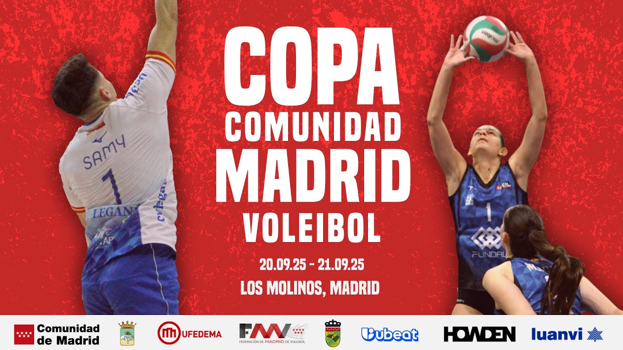 SEMIFINAL FEMENINA PISTA 3 | Copa Comunidad de Madrid de Voleibol 2025