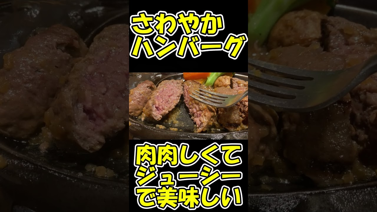 静岡名物 超人気のさわやかハンバーグを新静岡セノバ店で食べてきた～静岡観光 