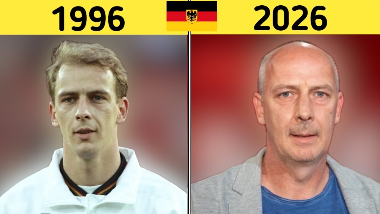 Germany 🇩🇪 1996 Then and Now | Where Are the Euro 96 Champions Today?