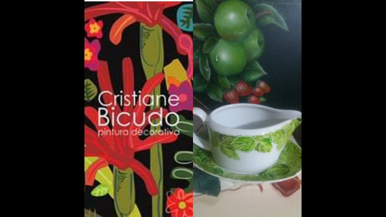 Pintura em Porcelana com vitro 150 acrilex