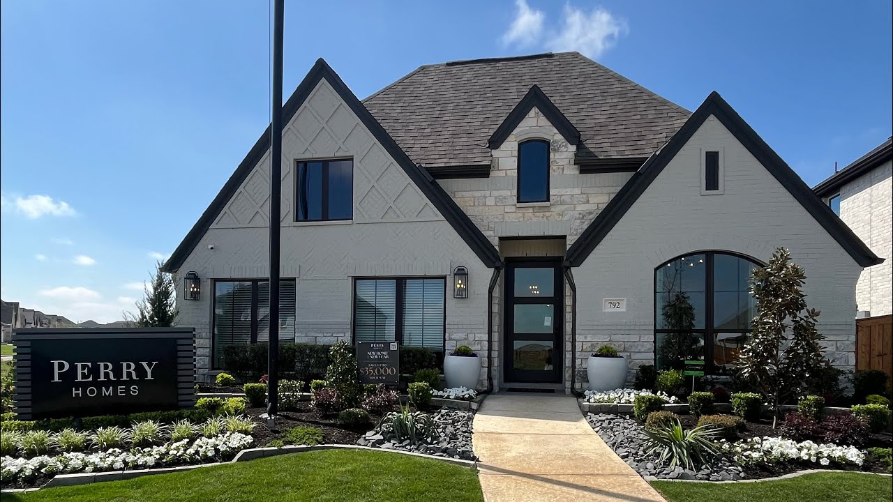 Stunning Perry Homes Model Home Tour in Haslet!