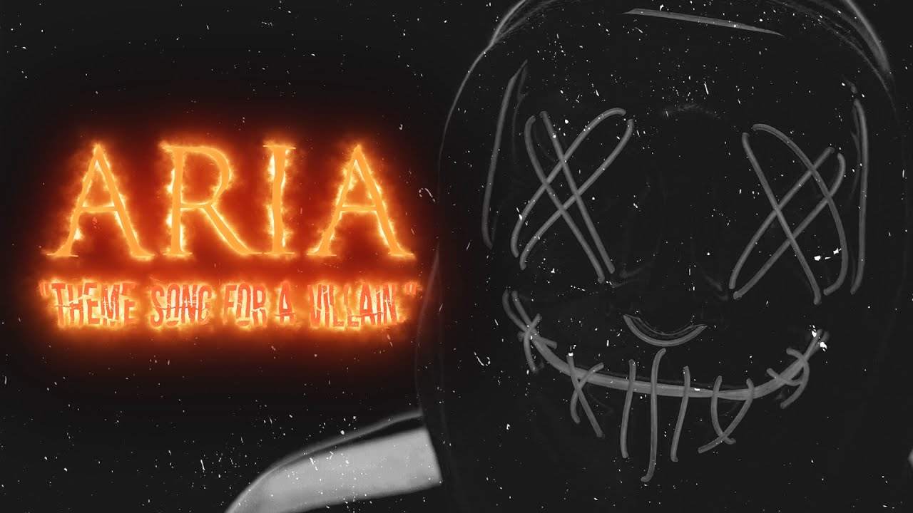 ARIA - Theme Song for a Villain (Official Lyric Video & Visualizer)