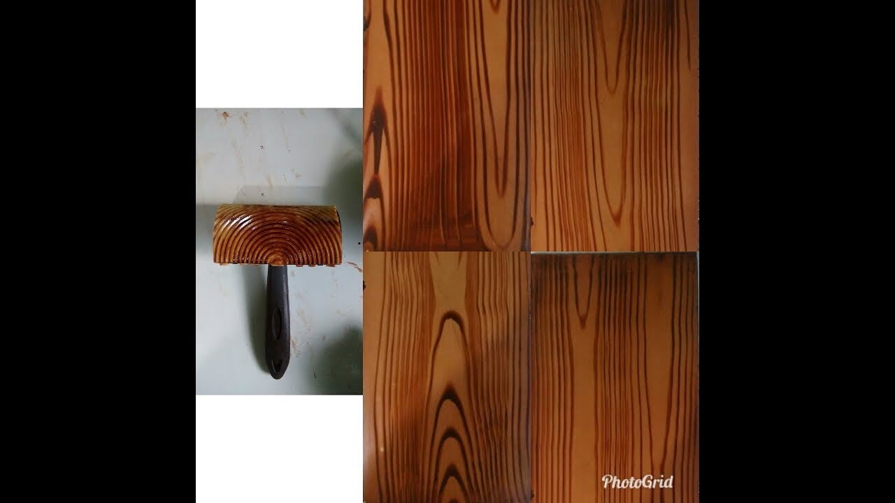 How To Use Graining Tools. Step by Step Paint Varnish Tutorial