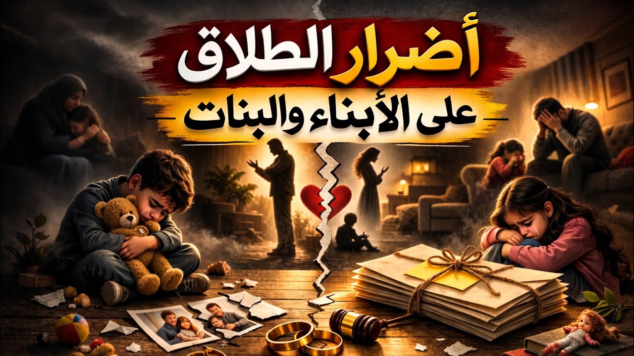 أضرار الطلاق على الأولاد والبنات | سلطان العمري