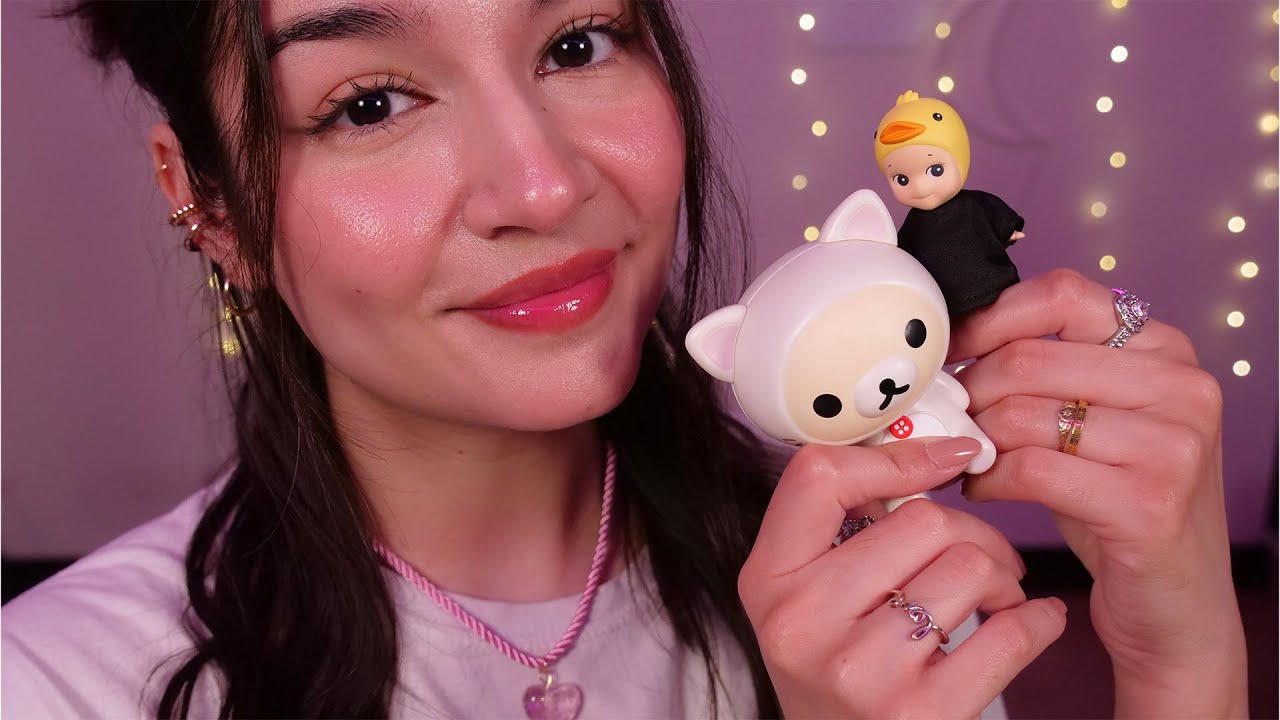 ASMR Slow Tapping on Cute Things 💕 Gentle Whispers & Cozy Sounds