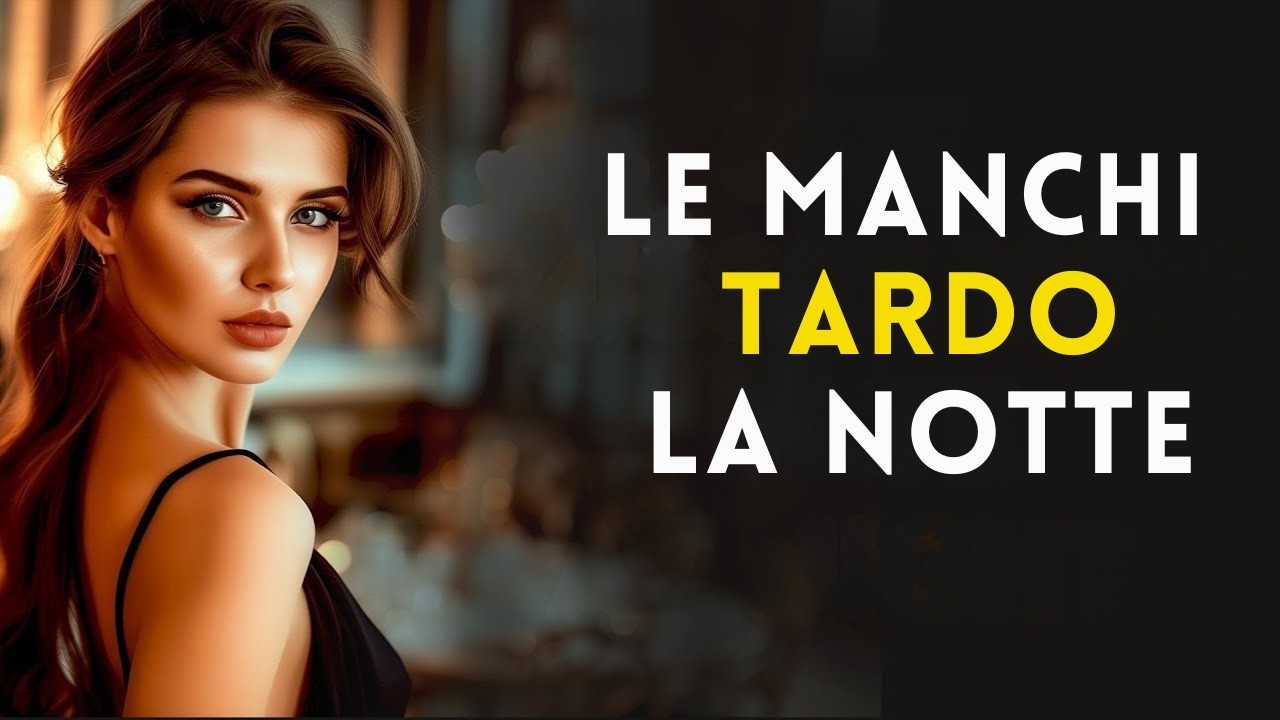 Ti manca in modi che non ammetterà