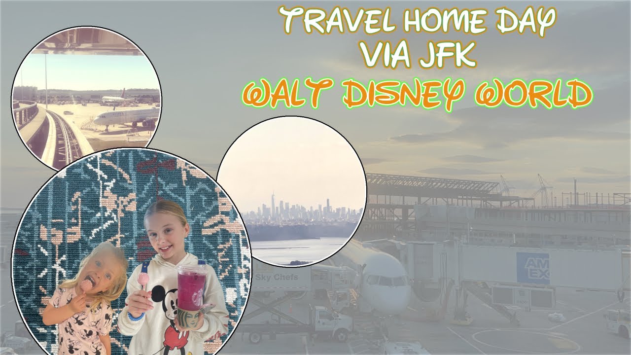 Walt Disney World Vlog Day 9 | Travel Home Day via NYC | Shake Shack at JFK Airport | Delta | Virgin