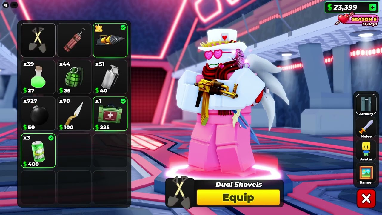 Roblox F.W. ll Boring, but fun match