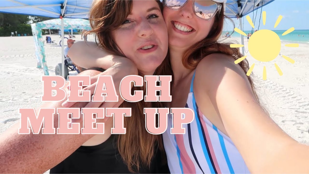 BEACH DAY VLOG! | youtube mom meet up with Laura @ShowMeAnAdventure