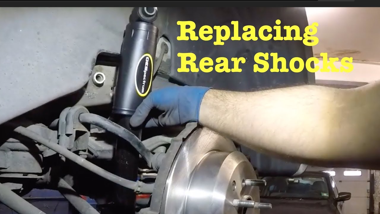 How to replace rear shock on 2008 Hyundai Vericruz