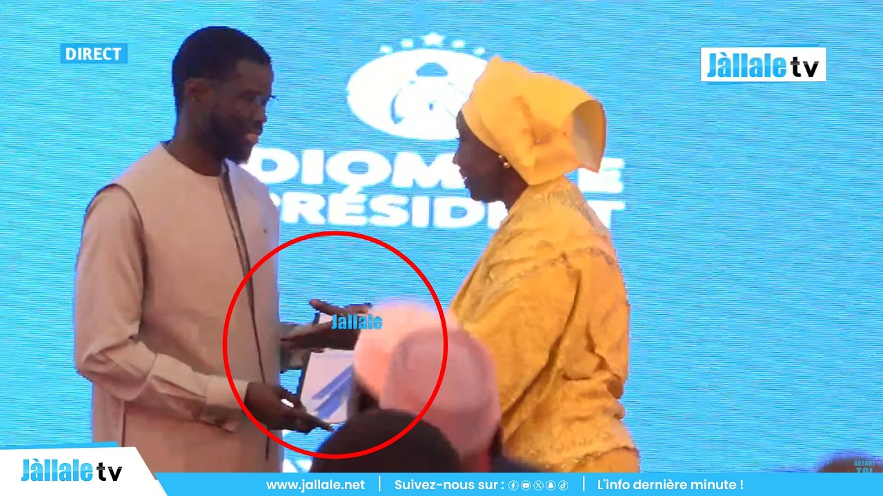 Moment surprenant : Diomaye et Mimi Touré créent la surprise devant tout le monde