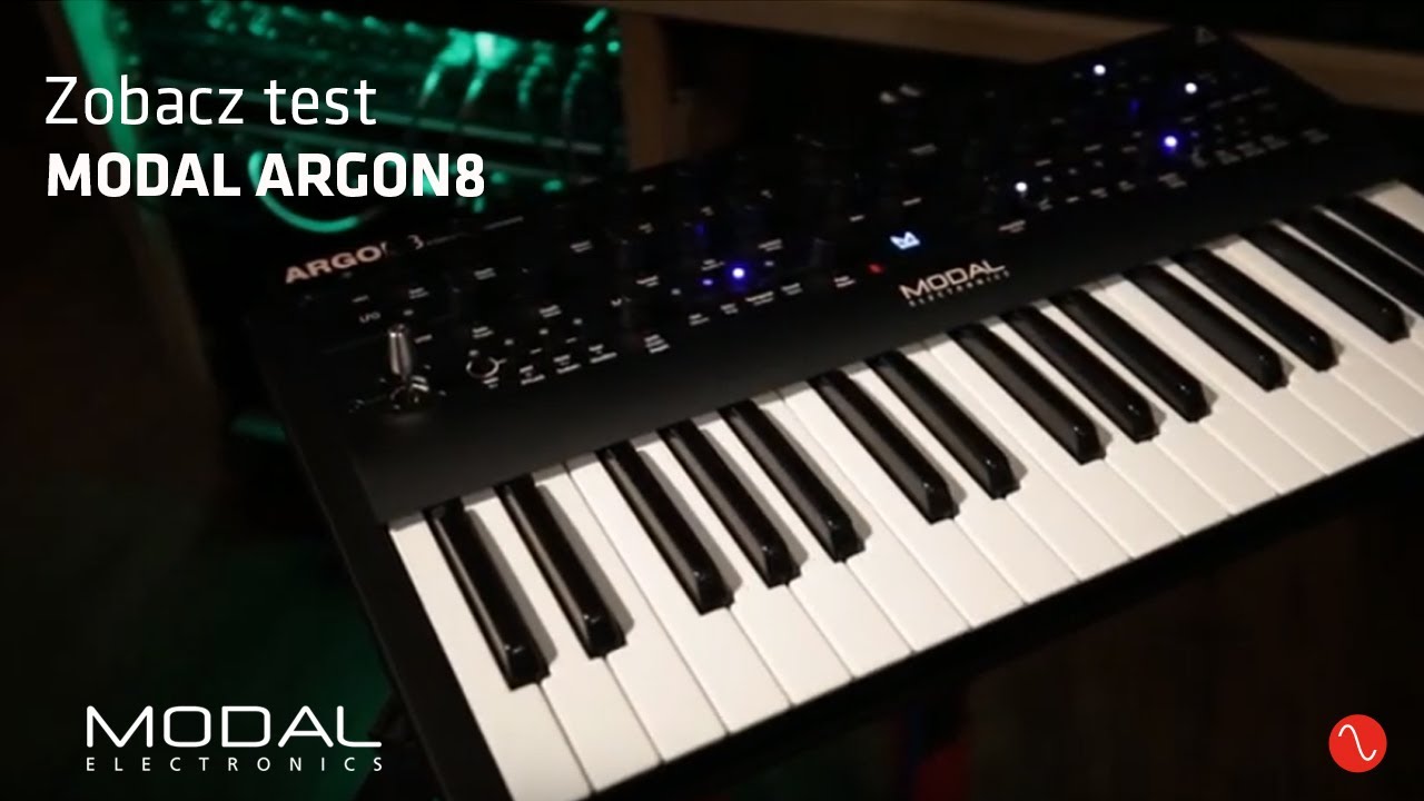 MODAL ARGON8 - cyfrowy syntezator typu wavetable | Demo