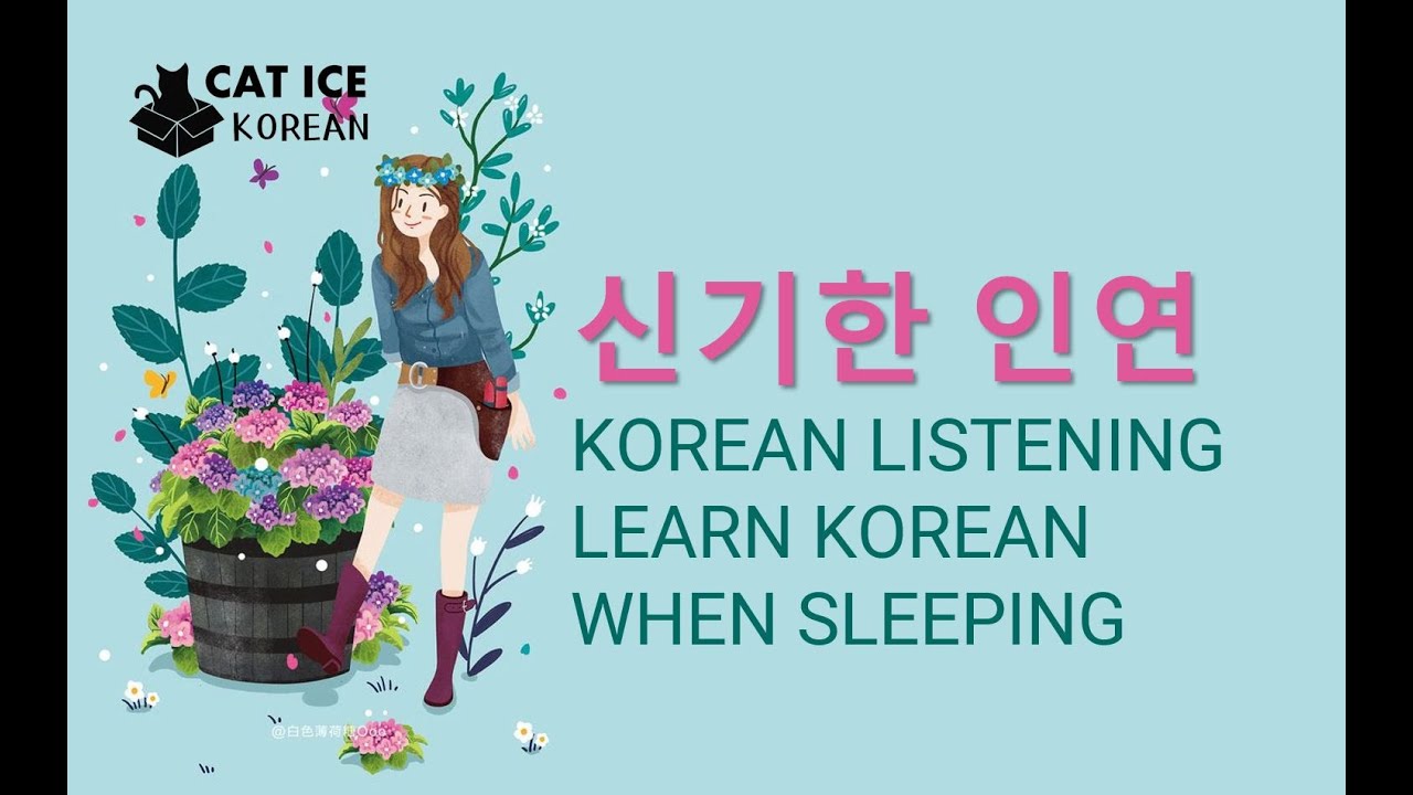 KOREAN STORY 신기한 인연  KOREAN LISTENING 한국어 듣기 LEARN KOREAN WHEN SLEEPING
