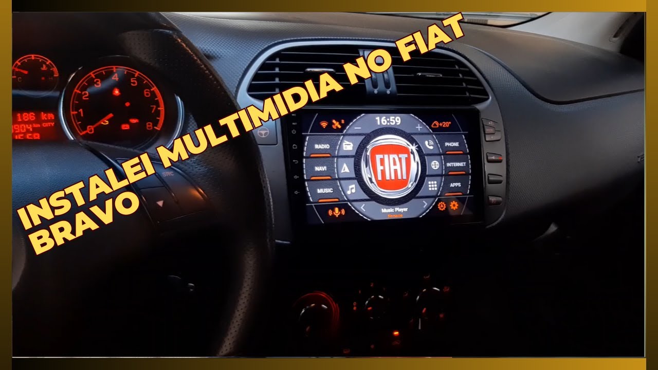 QUAL MULTIMIDIA INSTALEI NO FIAT BRAVO