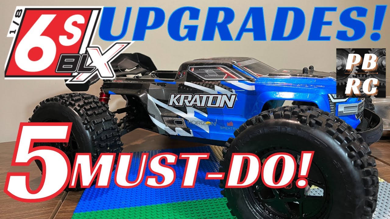 Улучшения ARRMA 6S | 5 обязательных улучшений | KRATON, TALION, OUTCAST, TYPHON