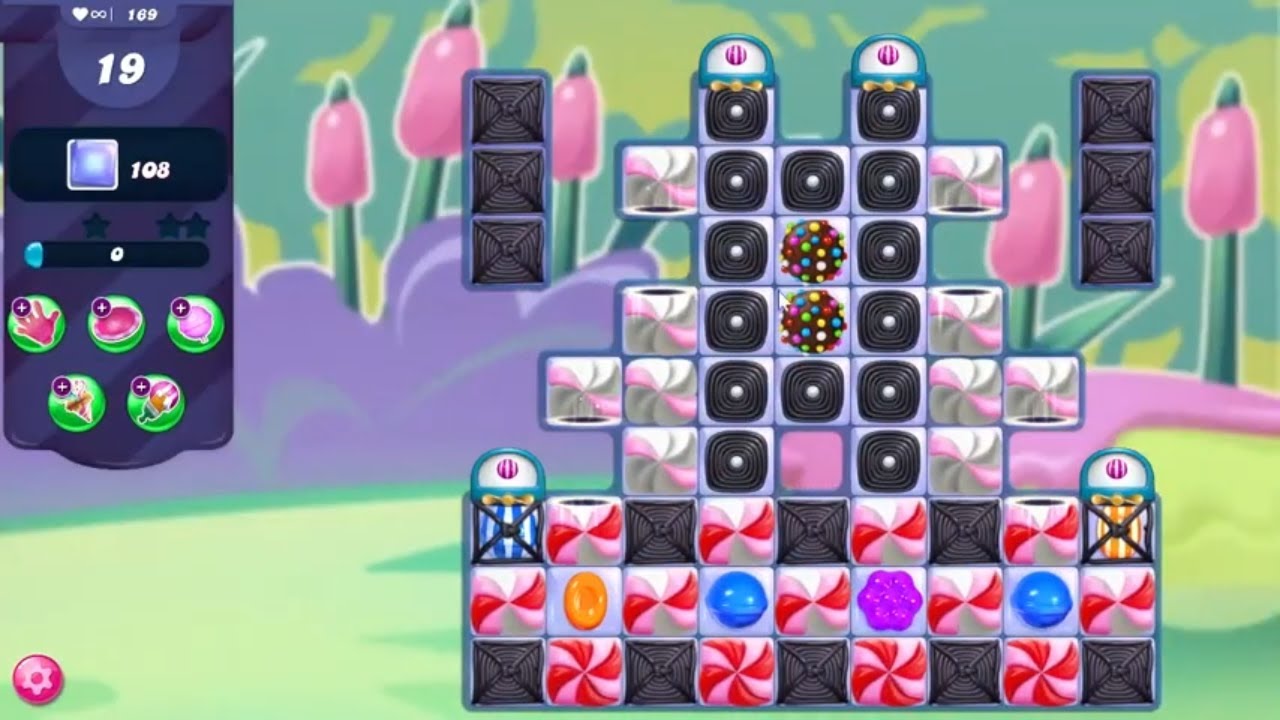 Candy Crush Saga LEVEL 169 NO BOOSTERS (new version)